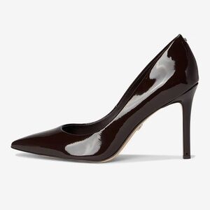 Sam Edelman brown patent Hazel stillettos